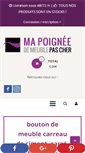 Mobile Screenshot of mapoigneedemeublepascher.com